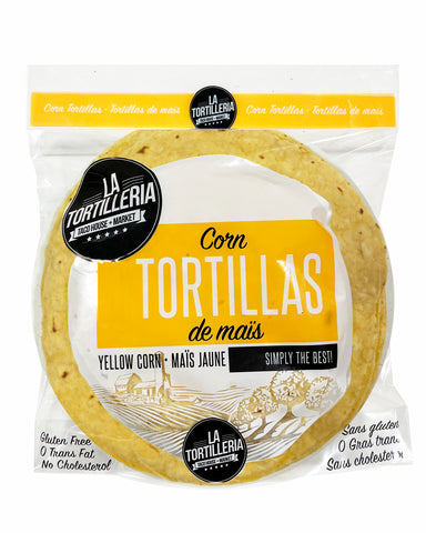 Tortillas Yellow Corn